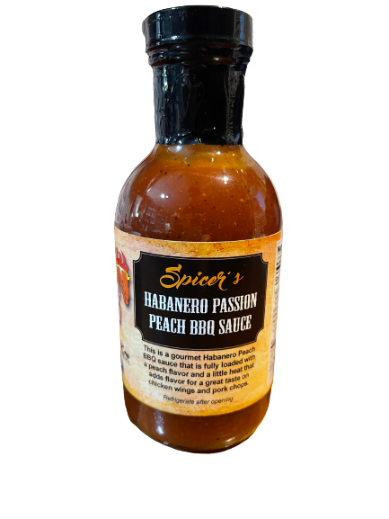 Habanero Passion Peach BBQ Sauce